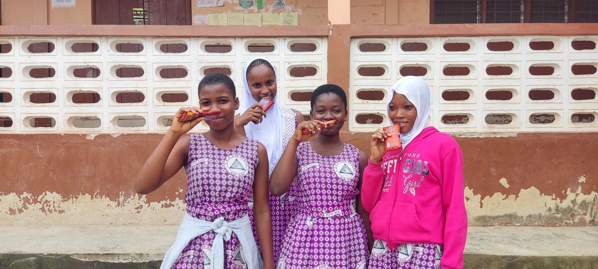 Fanmilk Ghana Visit to Rev. Pinanko